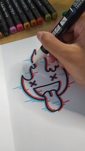 Drawing Fire on Glitch Effect: Graffiti Art Tutorial