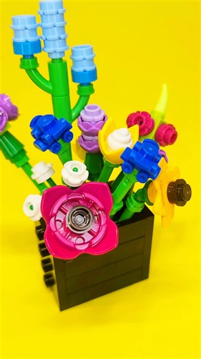 Tiny Flower Bouquet Speed Build #lego