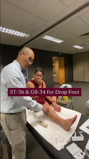 ST 36 & GB 34 for Drop Foot