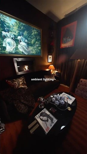 It’s 2026, just buy the smart light bulbs. #ambientlights #smarthome #homedecor