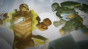 Two Iron Men. One unknown future. Sign up today and read ‘Iron Man 2020', an epic battle of humanity vs. robots, now on Marvel Unlimited. | Marvel