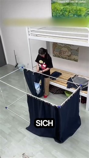 Dieses Mädchen hat ihr Bett in ein privates Zimmer verwandelt – Holzbearbeitungskunst_Handwerk_