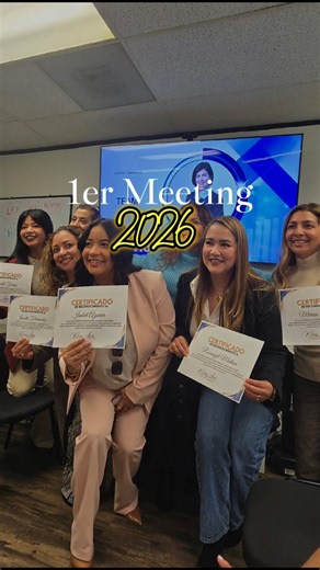 1er Meeting 2026 ✨️🥂 Reconocimientos, nuevos licenciados y demás. El camino se hace más fácil cuando se hace en equipo! • • #2026 #emprender #agencia #equipo | MC Insurance Advisor by Miriellys Colmenares