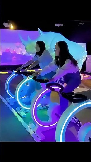 This Virtual Bike Ride Is Next-Level 🤯 #cycling #trending #challenge