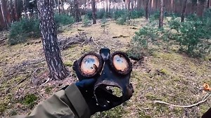 Binocular time capsules and hidden gear beneath the Eastern Front forest