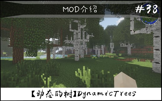【我的世界】动态的树（常用模组简介 #38）（主要针对1.12.2）