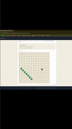 How to Solve Any Word Search Puzzle — Free AI Tool No App Needed #Shorts