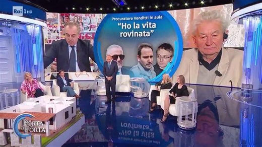 Garlasco, Lovati a Porta a Porta: "Questo è un programma di intrattenimento". E Vespa si infuria