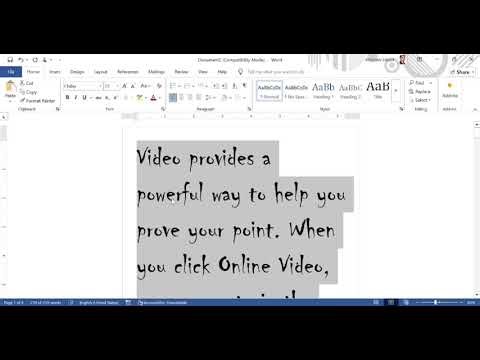 Ms word 1st class for beginners