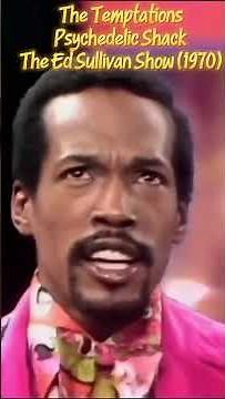 The Temptations - Psychedelic Shack | The Ed Sullivan Show (1970)