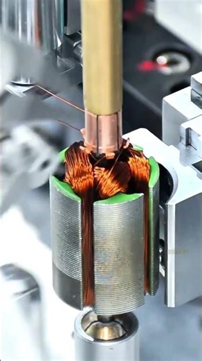 The Precise Process of Winding Copper Coils for Industrial Motors