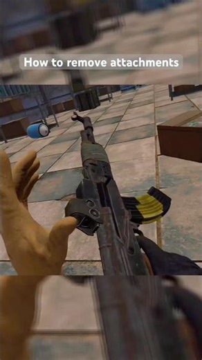 How to remove gun attachments in Grim #rust #grim #vr
