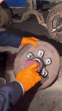 How to repack trailer bearings DIY. #trailer #rv #mechanic #automobile #diycamper