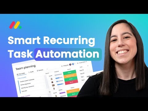 Recurring Tasks in monday.com? — Build a Smart No-Code Engine!