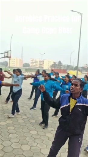 Aerobics Practice for Camp Gcpe Bbsr Aerobics #gcpebhubaneswar #dancevideo #2026 #physicaleducation
