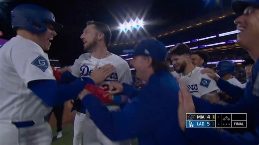 Dodgers who were about -400 win by 1 exactly. Most people were on dodgers -1.5, a few people on marlins money line. Since no one really played dodgers -400 or -350 this is how they script it up. Rigged and fake finish.