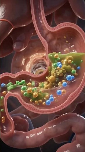Digestive System Animation || How Food moves through the Digestive System?