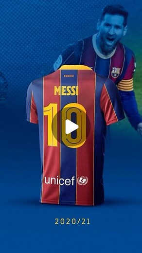 FC Barcelona on Instagram: "💙❤️ Thank you for wearing our shirt with pride Gràcies Leo per lluir-les amb Orgull Gracias Leo por llevarlas con orgullo 🙏"