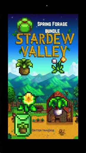 Spring Forage Bundle #gaming #stardewvalley #communitycenter #shorts