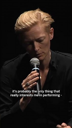 Back at TIFF ‘11, Tilda Swinton discussed her exploration of identity through her work.