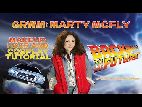 How To Dress Like Marty McFly | Back to the Future Cosplay with 80s Inspired Hair and Makeup!