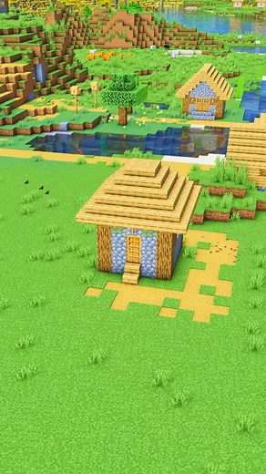 Charliecustard Builds on Instagram: "Starter House #47 - build it, link in profile! #minecraft #charliecustardbuilds"