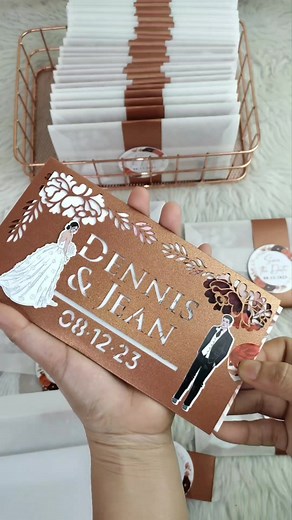 1.2K views · 99 reactions | Rustic Sliding Invitation #weddingsph2023 #weddinginviteideas #weddinginvitationph #weddinginvites #invitation #diywedding #weddingideasph #diybride #wedding #weddingideasforyou | Crafter Bax | Facebook