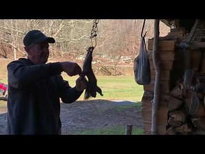 Skinning Gray Squirrels