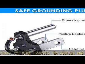 Neutral Ground Bonding Plug for Portable Inverter Generator, Surge Guard Generator with Floating Ne