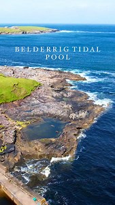 Belderrig Tidal Pool is a little hidden gem tucked away on the rugged coastline of Ireland 🌊💙 (video by @irishexplorer.ie) #irishexplorer #discoverireland #wildatlanticway #tourismireland #ireland #visitireland | Irish Explorer