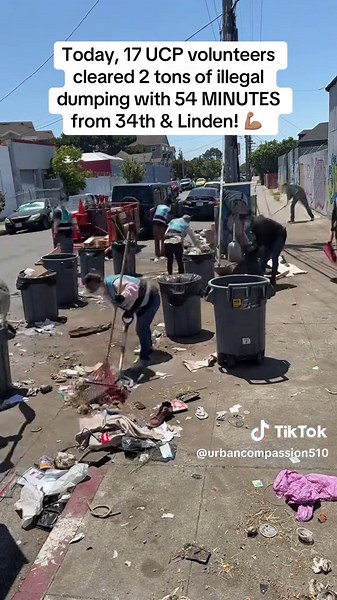 Oakland Transformation: Community Cleans Up Illegal Dumping