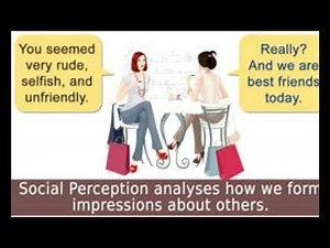 A Fundamental Explanation of Social Perception With Examples