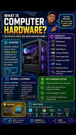 What Is Computer Hardware | Digify Institute 💻
