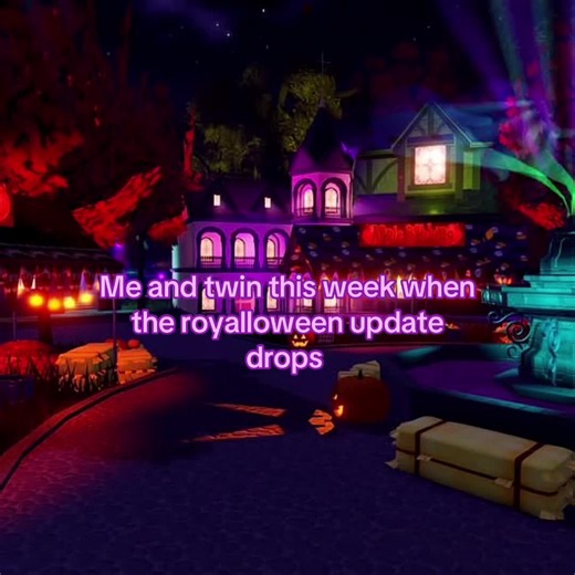 I’m so excited for ghost hunting!! (Not confirmed it’s coming this week) #fyp #royalehigh #royalehightiktok #royalloween #royalehighhalloween