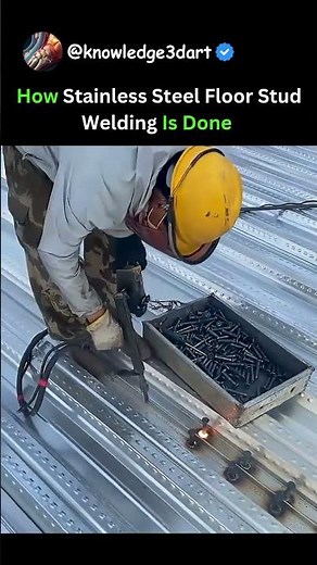How Stainless Steel Floor Stud Welding Is Done