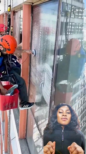 🔥 Cleaning windows hundreds of feet above ground #HighRiseCleaning #buildingmaintenance | Chichi SmartLiving