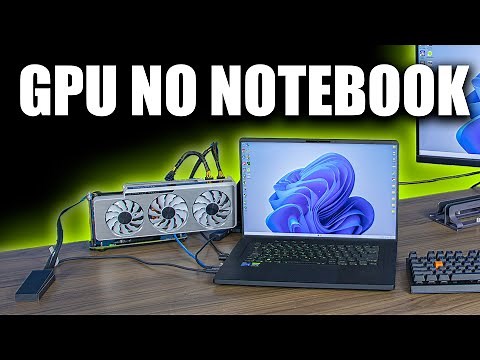 COMO INSTALAR PLACA DE VÍDEO EM NOTEBOOK USANDO PORTA USB-C