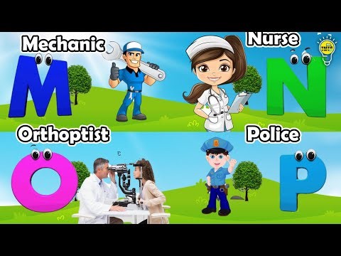 Occupation Alphabet Song | Occupation ABC Song | Phonics for Kids | Alphabet Letters
