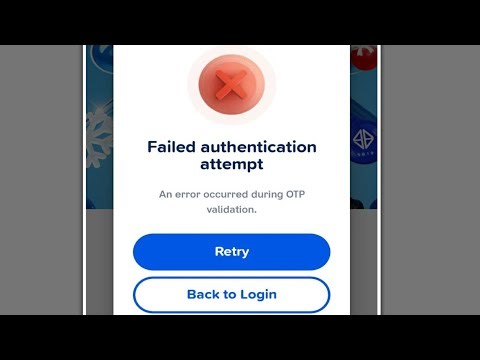 Failed authentication attempt problem on GCash || Fix An error occurred during OTP validation