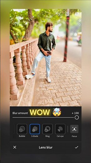 How to fix a blurry picture in lightroom 🤯 | #dkpicturs #shortsfeed #shorts #tranding