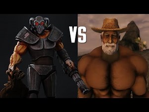 Frank Horrigan Fights Difficult Pete in Fallout New Vegas