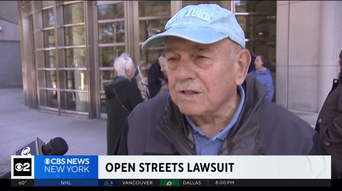 Disability advocates file lawsuit against NYC Open Streets program