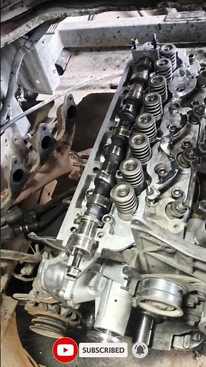 Installing the Camshaft on the Cylinder Head | Diesel Engine Rebuild Step-by-Step