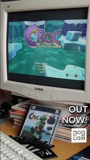 Croc Legend of the Gobbos OUT NOW on GOG
