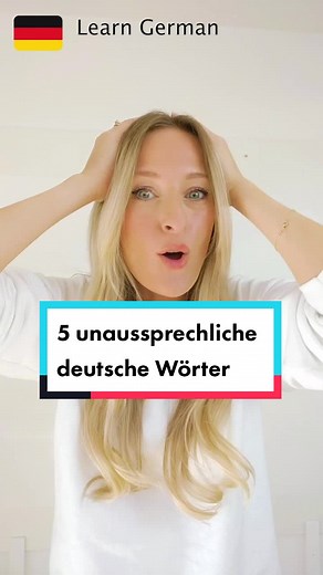 Deutschlehrerin Clara (@deutsch_eins) - 5 Difficult German Words to Learn - Language Challenge