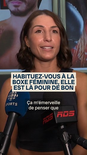 Avec Kim Clavel pour paver la voie, la boxe féminine a un brillant avenir! 💪 | Radio-Canada Sports