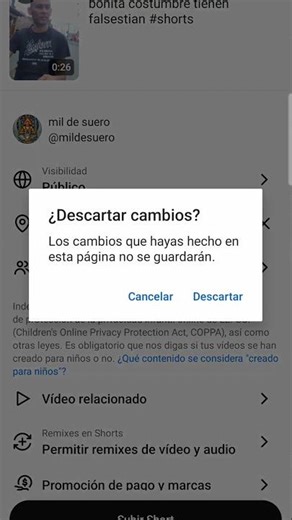 como configurar audiencia para que aparezca en todos los videos igual #shorts