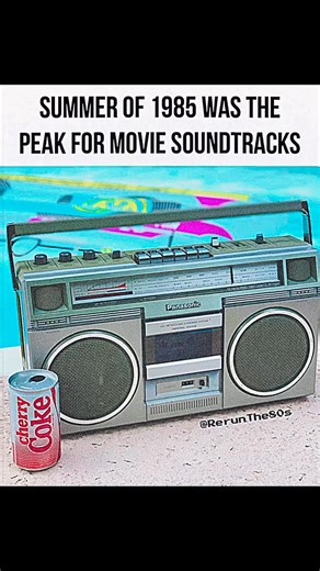 Take me back to the summer of 1985! #80smusic #80s #80smovies #nostalgia | Rerun The 80s