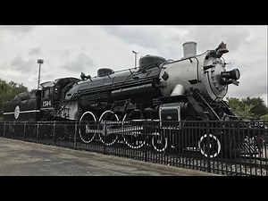 Historic 1919 Atlantic Coast Line 1504 Class P-5-A 4-6-2 Steam Locomotive in Jacksonville, Florida