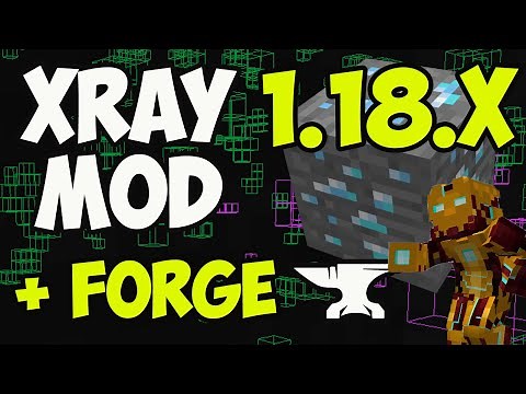 ADVANCED XRAY MOD 1.18.2 minecraft - how to download & install xray with FORGE 1.18.2